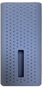 Protective Case For Samsung Mobile Hard Drive T5 EVO Shockproof Silicone Protective Cover Skin Protector Silicone Case Accessories (Light Gray)