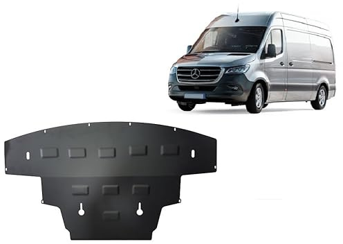 Scut Protection Motor-Unterfahrschutz aus Stahl kompatibel mit Mercedes Sprinter Heckantrieb, 2018-2025