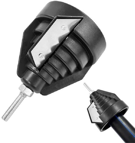 Strumento Per Smussare I Tubi in PVC PE Da 20-63 Mm, Strumento Per Smussare I Tubi in Plastica, Efficaci Strumenti Per Sbavare I Tubi Con Alesatori (1pcs)