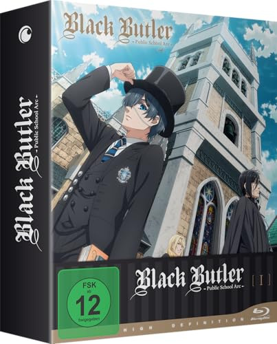 Black Butler: Public School Arc - Staffel 4 - Vol.1 - [Blu-ray] mit Sammelschuber