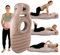 Oreiller gonflable for femme enceinte, coussin d'air for femme enceinte, oreiller for femme enceinte avec trou abdominal, le meilleur sommeil sur le ventre, oreiller for femme enceinte et essentiels d