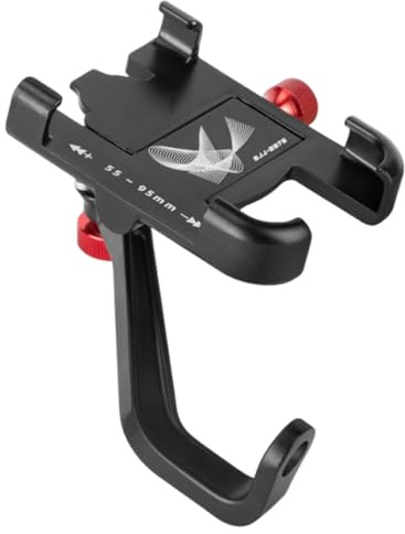 Scooter Many Smartphone Halterung für Motorrad-Smartphones, 360-Grad-Drehung, rutschfrei, für Smartphone, kompatibel mit Rennrad