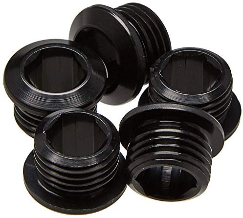 Rotor 5 - Tornillos de plato CX1, Negro, paquete de 5