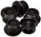 Rotor 5 - Tornillos de plato CX1, Negro, paquete de 5