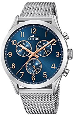 Lotus HerrenArmbanduhr Chronograph Quarz Edelstahl 18637/3