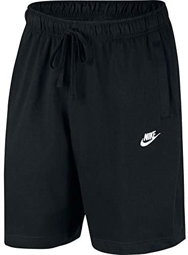 Nike Herren M NSW CLUB SHORT JSY Sport Shorts, black/(white), XS
