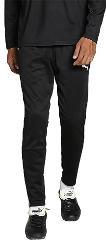 PUMA Herren, teamLIGA Training Pants Jogginghose, Black-White, S
