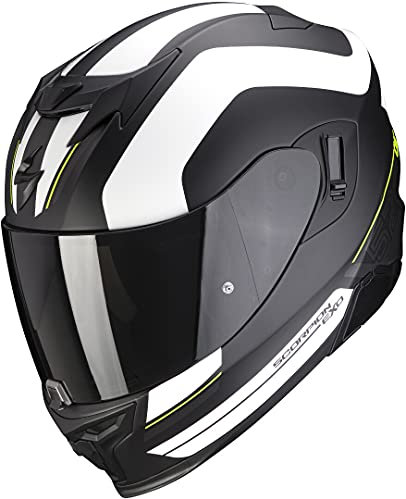 EXO-520 AIR Lemans Matt Black-Silver-White XXL