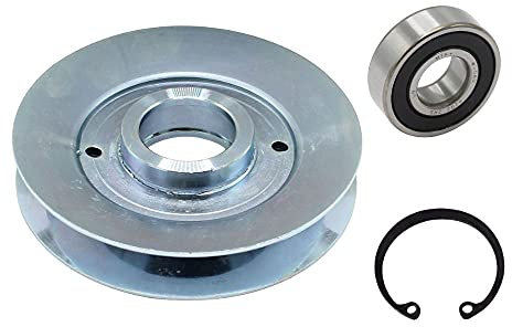 SECURA Spannrolle Mähwerk Ø112mm kompatibel mit Alpina BT84B Rasentraktor