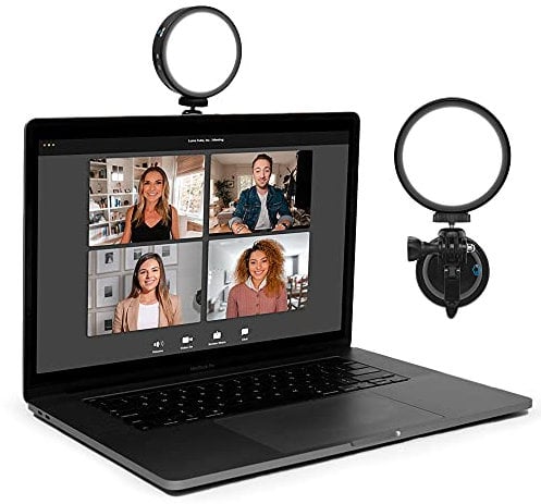 Lume Cube - Videokonferenz-Beleuchtungsset - LITE Edition - Computerlicht für Videokonferenzen und Live-Streaming - einstellbare Helligkeit und Farbtemperatur - Computerhalterung