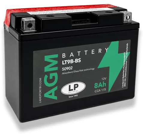 BATTERIA LT9BBS YT9BBS SCOOTER COMPATIBILE CON YAMAHA T MAX 500 2001 2002 2003 2004 2005 2006 2007