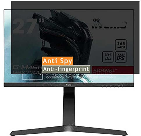 Vaxson Anti Spy Schutzfolie kompatibel mit Iiyama G-Master GB2770QSU-B1 27 Monitor Display folie folien Displayschutzfolie ( nicht Panzer Schutz Glas folie SchutzGlas nicht PanzerGlas ) Neue
