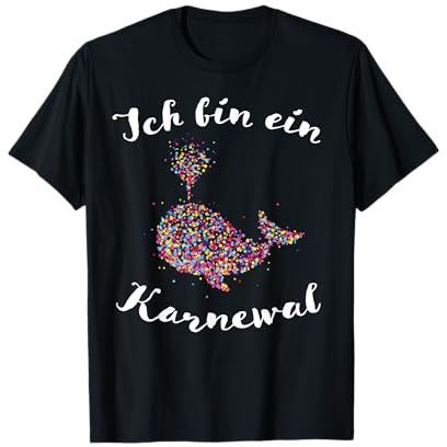 Karneval Fasching Konfetti Kostüm Geschenk T-Shirt