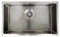Essebagno Luisa fregadero de una cubeta 76x45 inoxidable acero cepillado