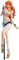 ENFILY Pole Dance Nami Anime Actionfigur Sammlermodell Statue Spielzeug PVC-Figuren