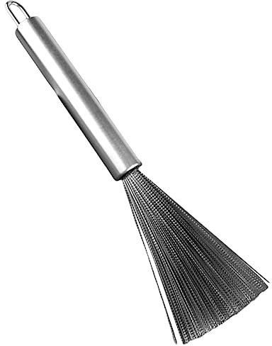 HAPINARY Stainless Pan Cleaner Dish Scrubber Auto Pan Cleaner Metal Scrubber for Wok Cookware Washing Tool
