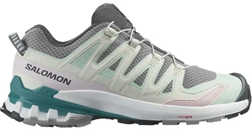 SALOMON Schuhe XA PRO 3D V9 W Code 471189, Grau Grün Rosa, 41 1/3 EU