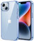 JETech Case for iPhone 14 Plus 6.7-Inch, Non-Yellowing Shockproof Phone Bumper Cover, Anti-Scratch Clear Back (Sierra Blue)