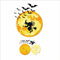 XMZZMX Halloween Moon Witch Fledermäuse Stanzformen für Kartenherstellung, Papierprägung, Metall-Stanzschablonen-Set, Vorlagen, Aufbewahrungstaschen, Zubehör, Fotorahmen, Album, DIY, Scrapbooking,