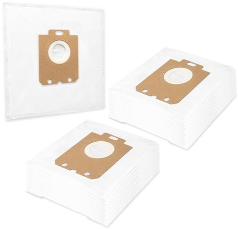 PRIMEBAG 20 Staubsaugerbeutel kompatibel mit Edeka E05 inkl. 2 Filter - Mehrlagiges Vlies für Bestleistung beim Saugen