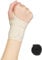 COTOM Handgelenk Bbandagen, Verstellbare Handgelenkstütze, Sehnenscheidenentzündung Bandage, Handgelenkbandage Dünn mit Klettverschluss, für Sport, Fitness, Hausarbeit, Tennis(Beige Sechseck)
