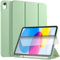 YeaQuelior Funda para iPad (A16) 11ª Generación 2025 11 Pulgadas/iPad 10ª Generación 10.9 Pulgadas 2022, Funda Antichoque y Soporte para Lápiz, Auto-Reposo/Activación, Verde Matcha