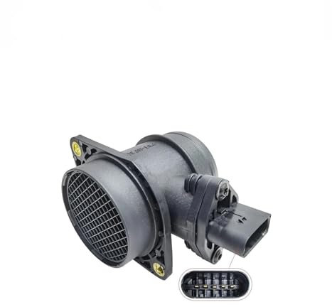 SQOFJGIGN Ansaugrohr Luftmassenmesser FÜR FIAT FÜR Ducato 230 LUFTMASSENMESSER Sensor 8ET009142141 5WK9623 5WK962 3Z 000019208Q 19208Q 1920,8 Q 9628336380 9639794880 Luftmassensensor