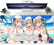Fille sexy d'anime Cute Tapis souris gamer xxl 800x300 Tapis de Souris de Jeu Grand Tapis de Bureau Tapis de Souris Lavable Tapis de Bureau pour Ordinateur Portable