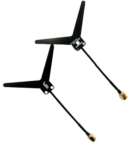 Maxtonser 1 Paar Dipolantennen für Drohnen Brillen Monitore Y1240 1,2 GHz 1,3 GHz Videoübertragungsantennen Ersatzantennen