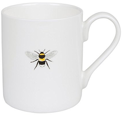 Sophie Allport - Bees Solo Mug, Fine Bone China, Gift Box, Dishwasher Safe (Large Size, 425ml)