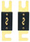 Heschen ANL-Sicherung, 80 A, für Kfz-Audiosysteme, goldfarben & schwarz, 2er-Pack