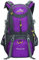 BOZEVON Outdoor Trekkingrucksacke - Reiserucksack Wanderrucksack Sport Radfahren Klettern Rucksack Herren Damen, violett, 60L