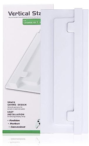 KlsyChry Vertical Stand For Xbox One S Console (White)