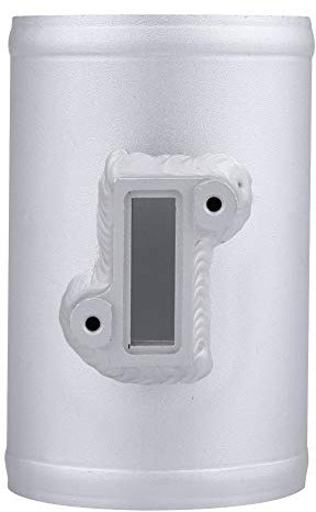 KIMISS Luftströmungssensor Adapter Ansaugmessersockel für MAF 75mm (Silber)