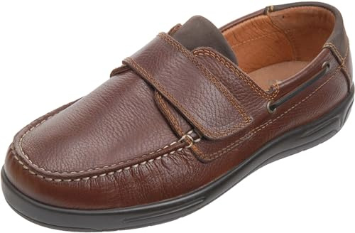 Cosyfeet Woody - Chestnut - 11½ - 3H Width - Extra Wide Men's Shoes