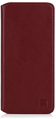 32nd Classic Series 2.0 - Real Leather Book Wallet Flip Case Cover For Samsung Galaxy A51 (2020), Real Leather Design With Card Slot, Magnetic Closure and Built In Stand - Burgundy