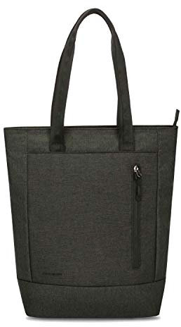 Travelon Unisex-Erwachsene Urbaner wandelbarer Rucksack mit Diebstahlschutz Convertible Tote Bag, Schiefer
