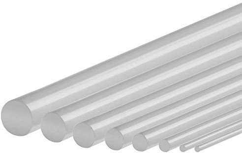 Silikon Schnur Rundschnur Meterware in 10 Größen auswählbar von 3-10mm Industriequalität -60°C bis 200°C Dichtung (6mm)