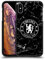 Head Case Designs Officially Licensed Chelsea Football Club Black Marble Crest Black Soft Gel Case Compatible With Apple iPhone XS Max