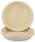 Home Garden Ornaments Blumentopf Untersetzer Set 5 Stück aus Kunststoff, Pflanzenuntersetzer für Innen und Außen, für Pflanzkübel, viele Größen und Farben (Beige, 15 cm außen / 12 cm innen)