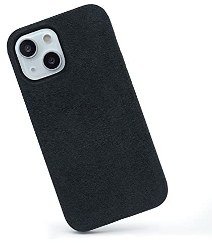 Arrivly Ultrafiber Case for iPhone 14 - Shockproof, Eco-friendly, Wireless Charging Compatible - Black