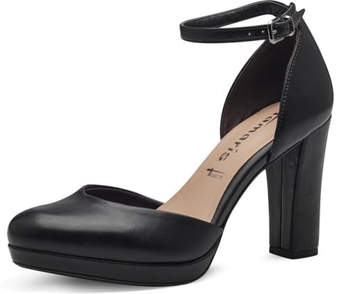 Tamaris Femme 1-22451-42 Escarpins, Noir Mat, 40 EU