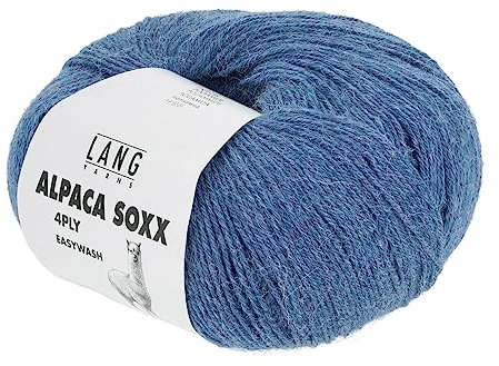 Lang Yarns - Alpaca Soxx 4-fach/4-PLY 0020 hellblau melange 100 g