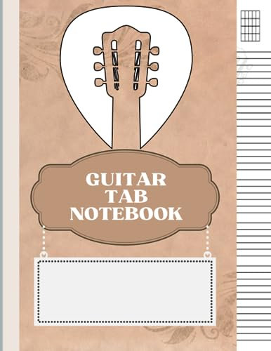 Guitar Muse: The Ultimate Tablature Notebook: 100 Blank Pages for Songwriting & Riffs | 8.5 x 11 Melody Composition & Guitarist Journal