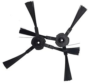 Brosse de Rouleau Principal Couvercle de Brosse Centrale Brosse latérale Compatible avec Les Accessoires de pièces de Rechange d'aspirateur robotique Amibot Spirit X430 (Color : As shown-02)