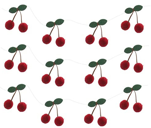 PRETYZOOM Bayberry-Kugel-Schnur-Ornament Weihnachtsdeko Falsches Obst Haarball Wollknäuel