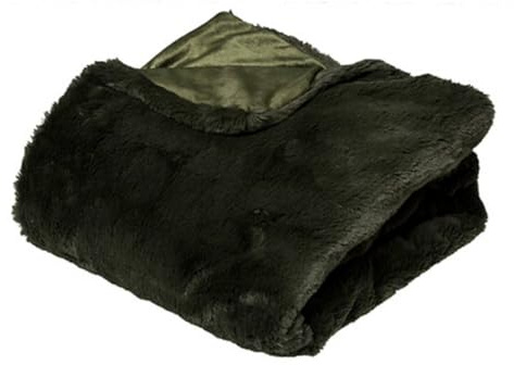 Atmosphera - Plaid Fell Khaki 130x180cm
