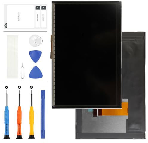 17,8 cm (7 Zoll) Uconnect LCD Display Touchscreen Kompatibel mit 2017-2020 für Jeep Compass Radio Navigation Monitor Ersetzen TDO-WXGA0700K00033-V2, TDO-WXGA0700K00057-V1 LCD-Bildschirm mit Werkzeugen