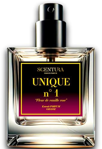 Elixir De Parfum Unisexe, UNIQUE N°1 | Maitres Parfumeurs Pour Hommes Et Femmes | Eau Unisexe | Senteur Floral Rose Musc Oud Vanille | Tenue Longue Durée | Spray Vaporisateur 30 Ml Fabriqué en France