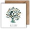 WBdesignz Mutterschutz Karte mit Umschlag - schöne Glückwunschkarte zur Geburt “Alles Liebe!” süße Geschenkkarte Schwangerschaft Abschiedskarte Babypause Geburt Kollegin Baby Mutter (125 x 125 mm)